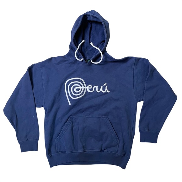 The Unbranded Brand Other - Peru Souvenir Hoodie Pullover Embroidered Travel Sweatshirt‎ Small